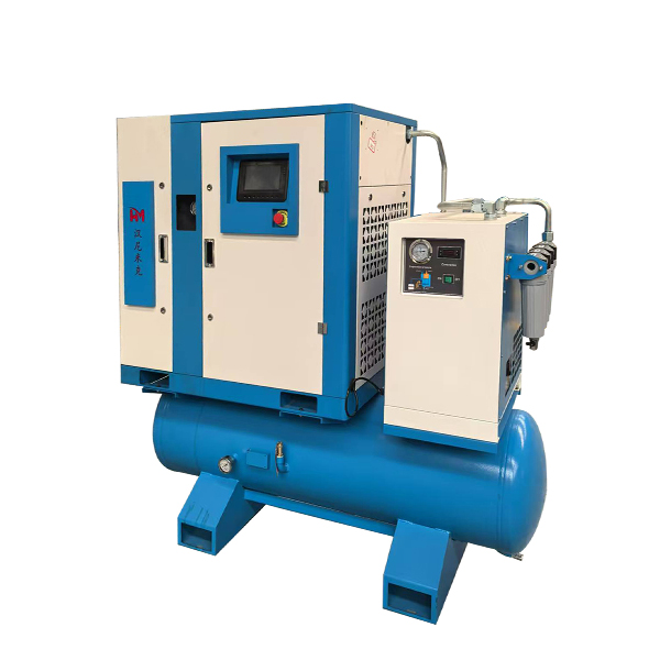 一體永磁變頻螺桿空壓機22kw16公斤